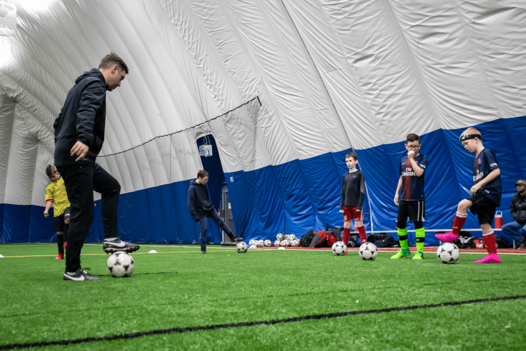 Indoor soccer red store deer