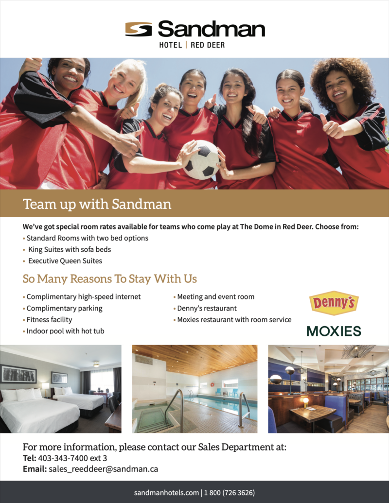 Individual & Team Accommodations - The Dome Red Deer